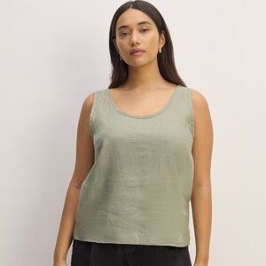 Everlane linen tank top